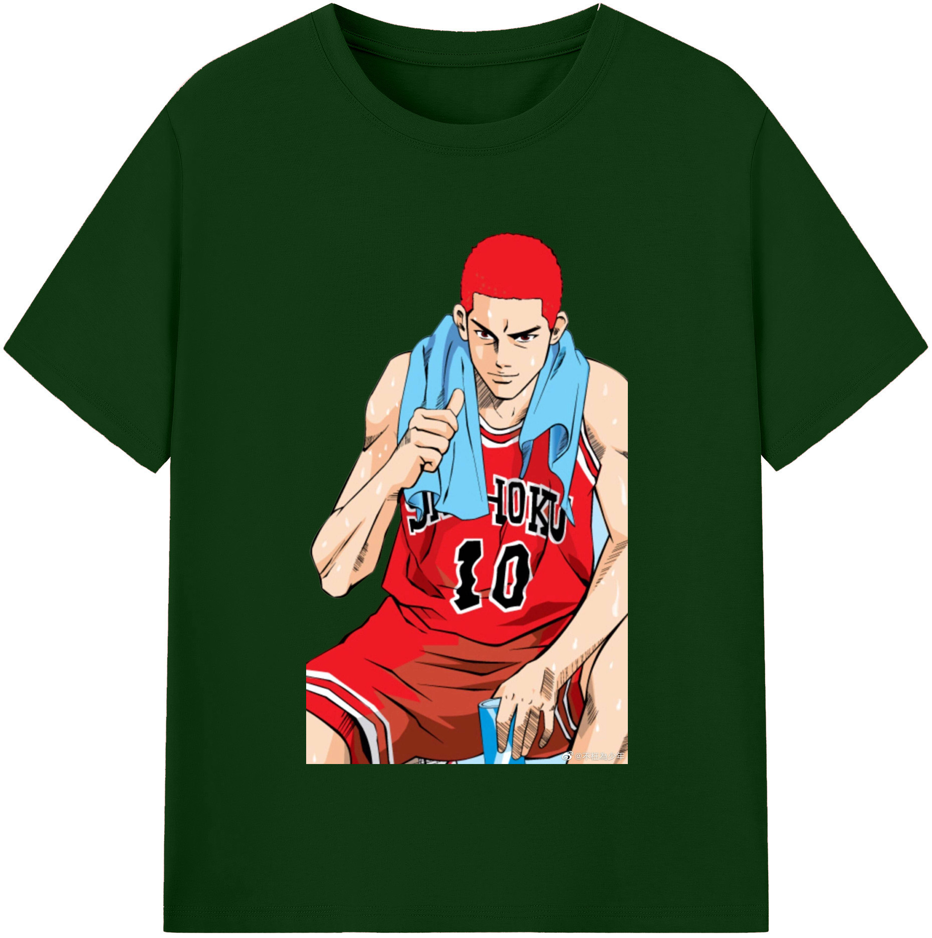 （画像用） SLAM DUNK／スラムダンク 綿100％半袖Tシャツ（フロントプリント）
